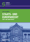 Buchcover Staats- und Europarecht