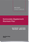 Buchcover Kommunales Abgabenrecht Rheinland-Pfalz