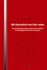 Buchcover Mit Gewissheit von Gott reden