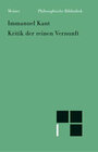 Buchcover Kritik der reinen Vernunft