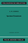 Buchcover Specimen Dynamicum