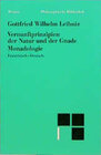 Buchcover Vernunftprinzipien der Natur und der Gnade. Monadologie