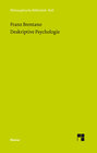 Buchcover Deskriptive Psychologie