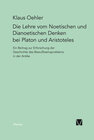 Buchcover Die Lehre vom Noetischen und Dianoetischen Denken bei Platon und Aristoteles