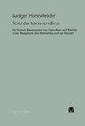 Buchcover Scientia transcendens