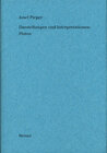 Buchcover Darstellungen und Interpretationen: Platon