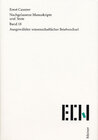 Buchcover Briefe. Ausgewählter wissenschaftlicher Briefwechsel