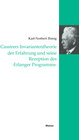 Buchcover Cassirers Invariantentheorie der Erfahrung und seine Rezeption des 'Erlanger Programms'