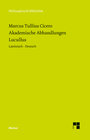 Buchcover Akademische Abhandlungen. Lucullus