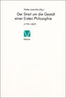 Buchcover Der Streit um die Gestalt einer Ersten Philosophie