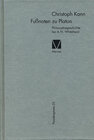 Buchcover Fußnoten zu Platon
