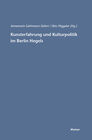 Buchcover Kunsterfahrung und Kulturpolitik im Berlin Hegels