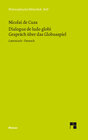 Buchcover Dialogus de ludo globi. Über das Globusspiel