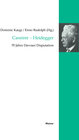 Buchcover Cassirer – Heidegger