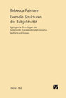 Buchcover Formale Strukturen der Subjektivität