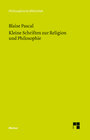 Buchcover Kleine Schriften zur Religion und Philosophie