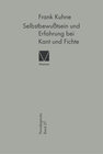 Buchcover Selbstbewußtsein und Erfahrung bei Kant und Fichte