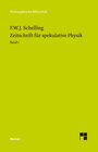 Buchcover Zeitschrift für spekulative Physik Teilband 1