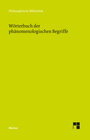 Buchcover Wörterbuch der phänomenologischen Begriffe