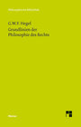Buchcover Grundlinien der Philosophie des Rechts