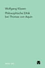 Buchcover Philosophische Ethik bei Thomas von Aquin