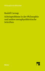 Buchcover Scheinprobleme in der Philosophie und andere metaphysikkritische Schriften