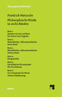 Buchcover Philosophische Werke in sechs Bänden