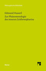 Buchcover Zur Phänomenologie des inneren Zeitbewußtseins