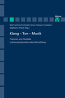 Buchcover Klang – Ton – Musik