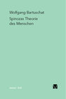 Buchcover Spinozas Theorie des Menschen