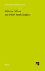 Buchcover Das Wesen der Philosophie