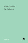 Buchcover Die Definition
