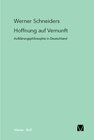 Buchcover Hoffnung auf Vernunft