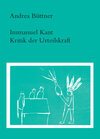 Buchcover Immanuel Kant. Kritik der Urteilskraft