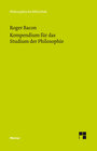 Buchcover Kompendium für das Studium der Philosophie