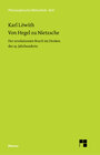Buchcover Von Hegel zu Nietzsche