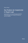 Buchcover Das Problem der Subjektivität in Hegels Logik