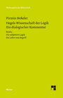 Buchcover Hegels Wissenschaft der Logik. Ein dialogischer Kommentar