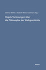 Buchcover Hegels Vorlesungen über die Philosophie der Weltgeschichte