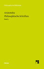 Buchcover Philosophische Schriften. Band 5