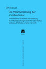 Buchcover Die Verinnerlichung der sozialen Natur