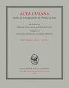 Buchcover Acta Cusana. Quellen zur Lebensgeschichte des Nikolaus von Kues. Band II, Lieferung 5