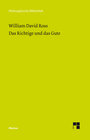 Buchcover Das Richtige und das Gute