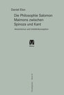 Buchcover Die Philosophie Salomon Maimons zwischen Spinoza und Kant