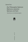Buchcover Die Philosophie Salomon Maimons zwischen Spinoza und Kant