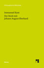 Buchcover Der Streit mit Johann August Eberhard