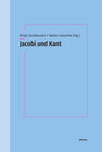 Buchcover Jacobi und Kant