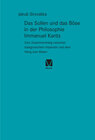 Buchcover Das Sollen und das Böse in der Philosophie Immanuel Kants