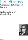Buchcover Naturrecht und Geschichte