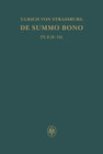 Buchcover De summo bono, liber IV, tractatus 2,8-14